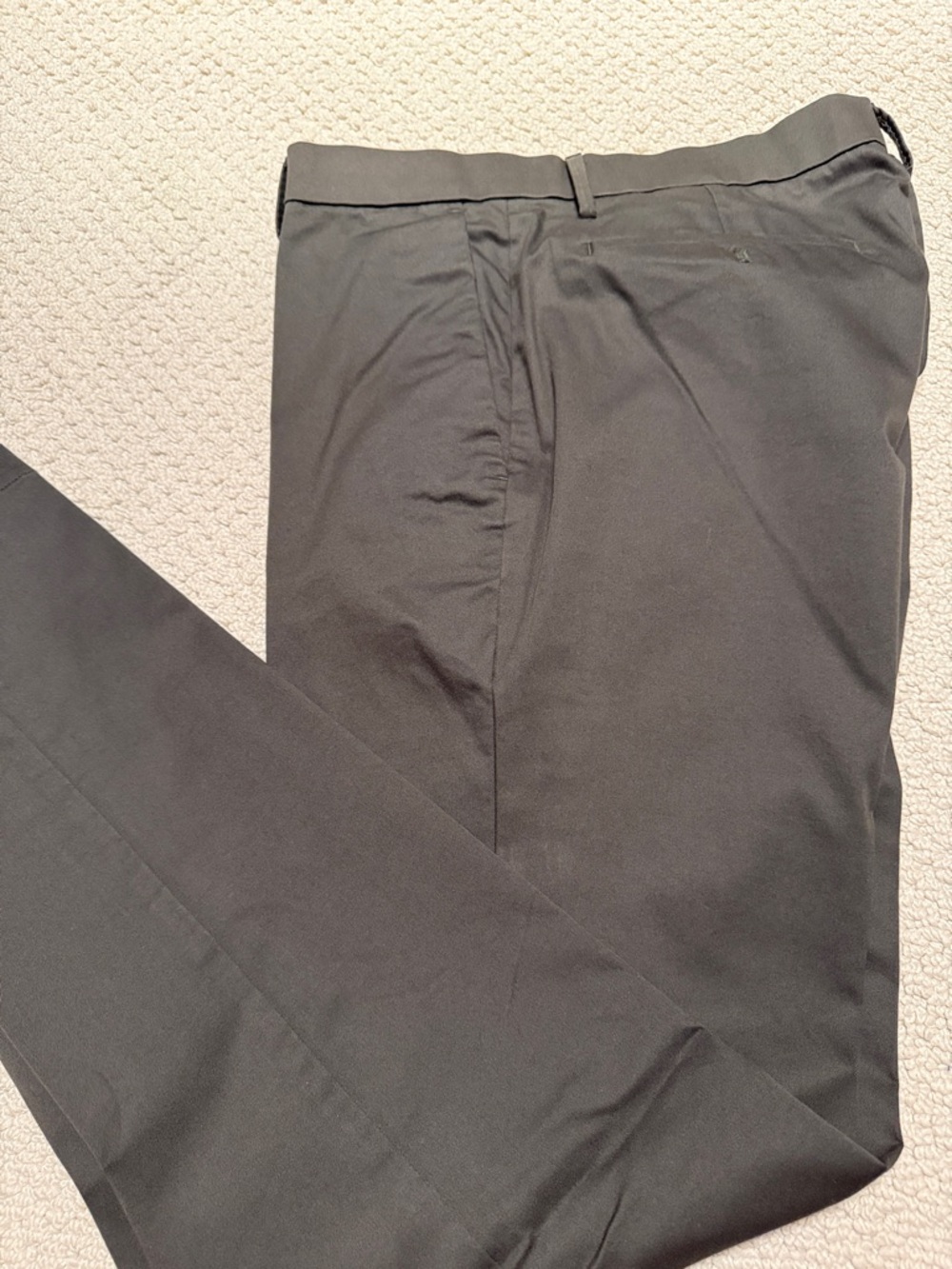 Men's Black Dress Pants - Classic Straight Fit 32x 32